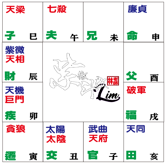 命盘廉贞在申 科學看紫微 命盘 廉贞在申