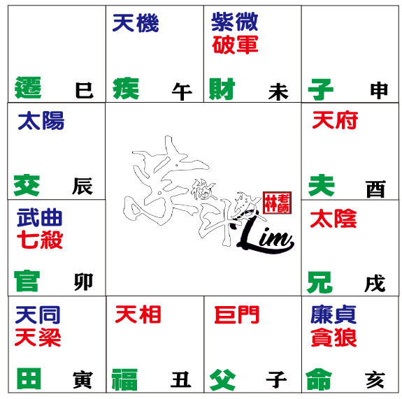 命盘紫破2廉贞贪狼在亥 科學看紫微